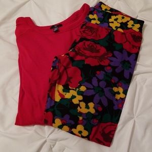 Outfit: Gap Tunic and TC Lularoe